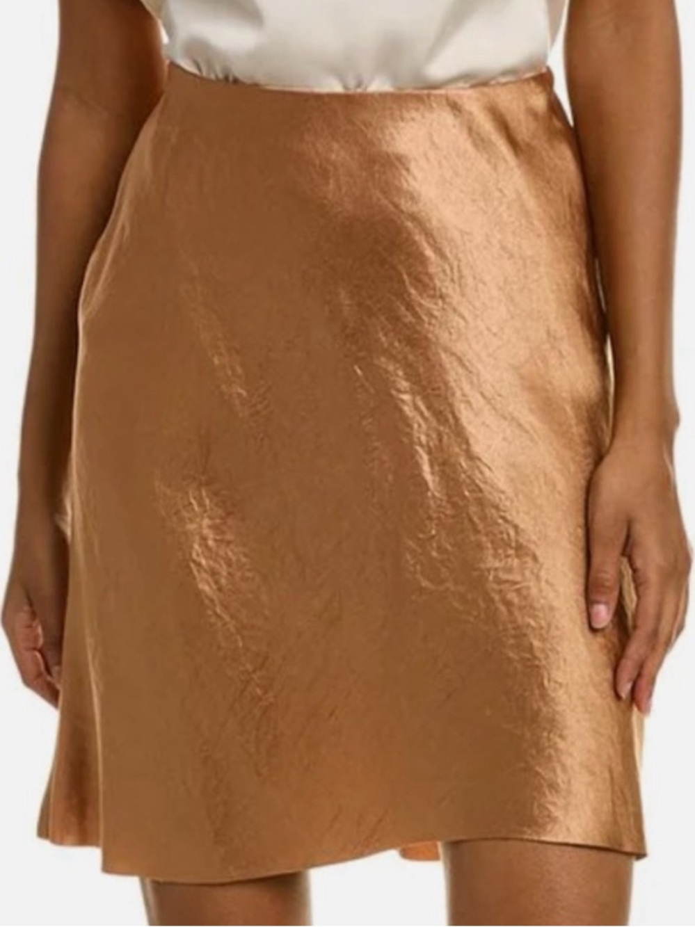 NWT VINCE Vince Short Slip Skirt